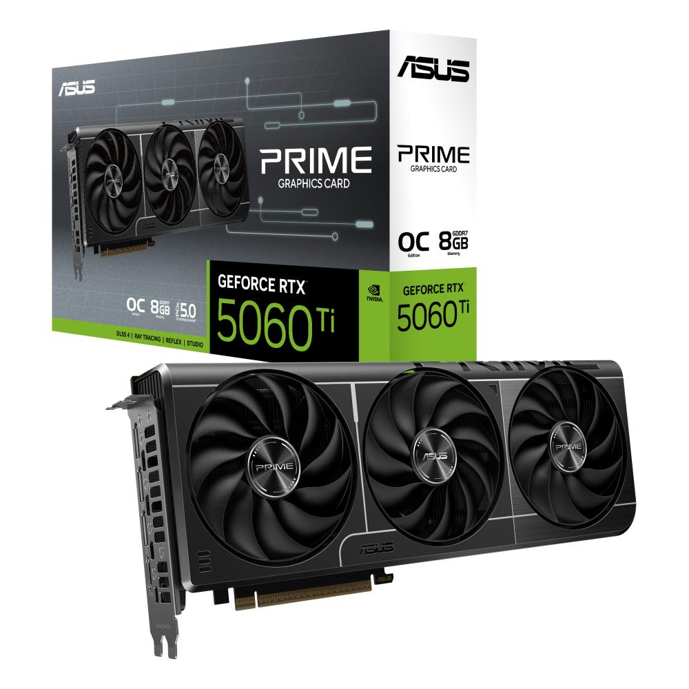 ASUS NVIDIA GeForce RTX 5060 Ti 8 GB GDDR7