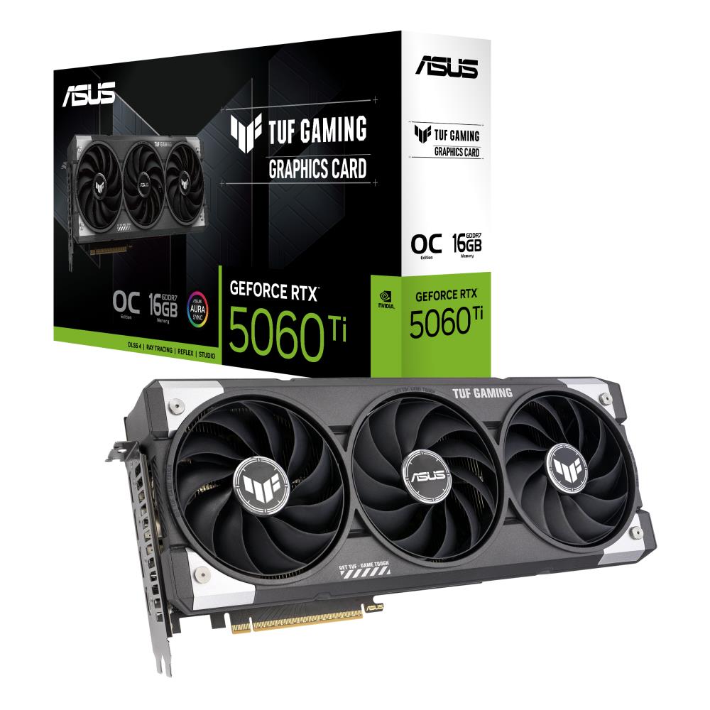 ASUS NVIDIA GeForce RTX 5060 Ti 16 GB GDDR7