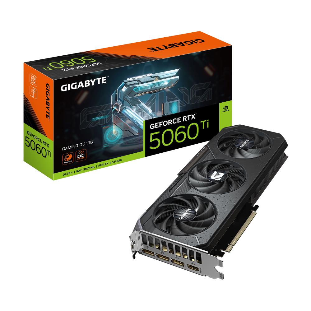 GIGABYTE NVIDIA GeForce RTX 5060 Ti 16 GB GDDR7