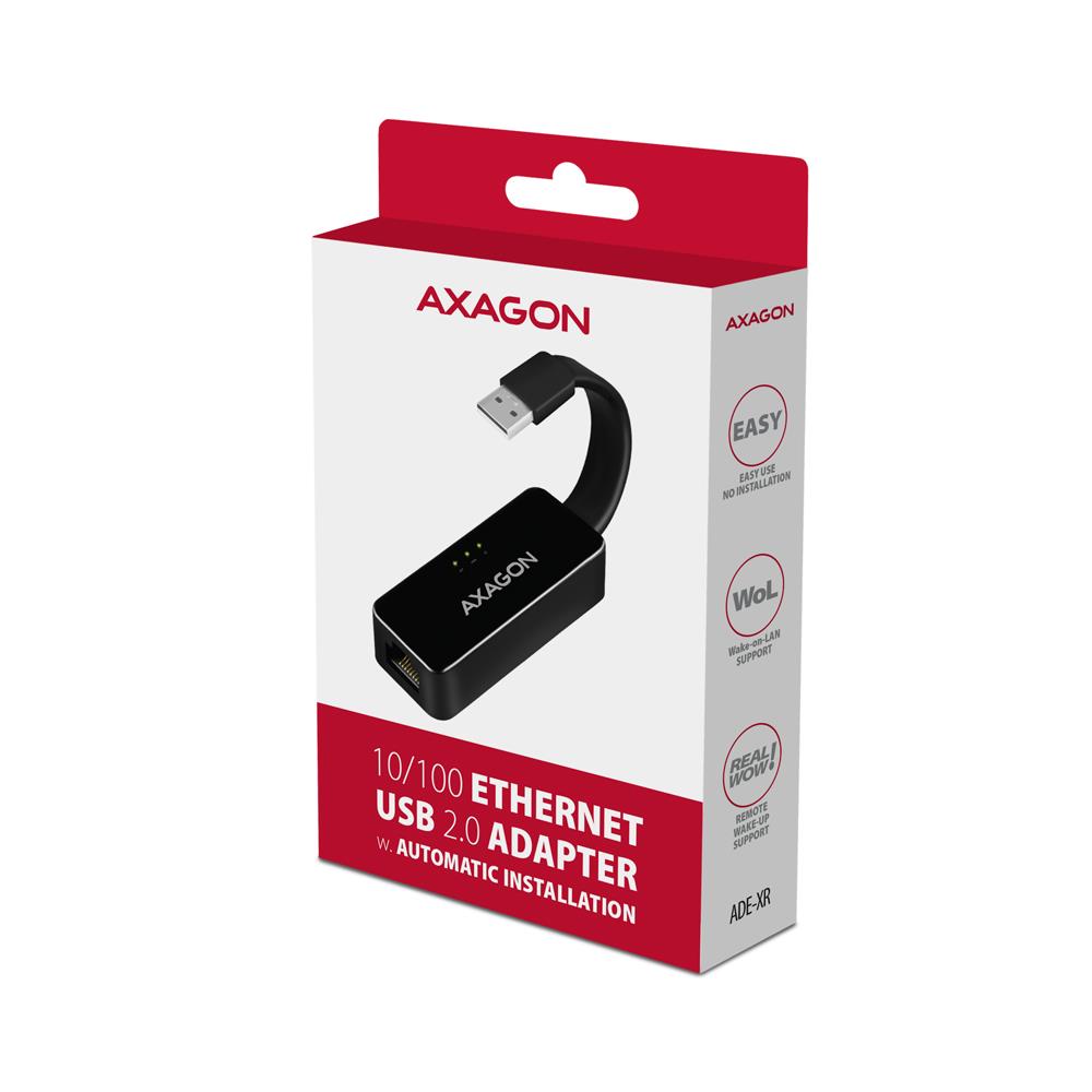 NET ADAPTER USB2 10/100M/ADE-XR AXAGON
