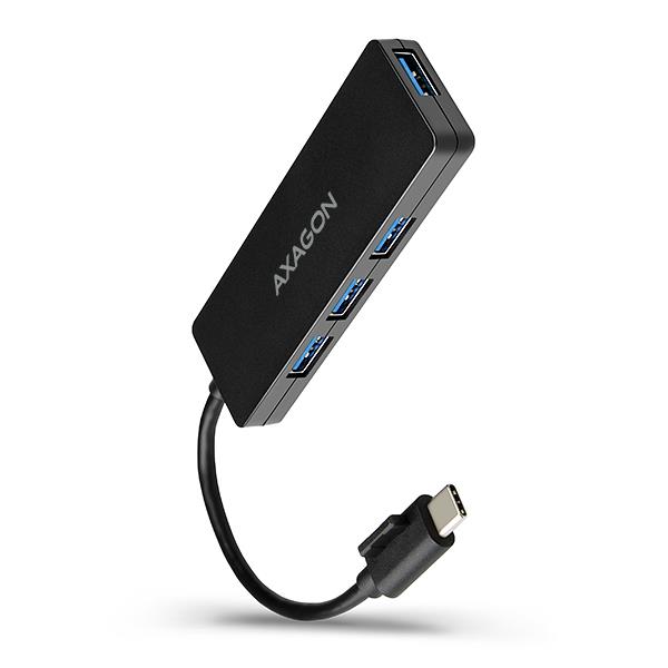 I/O HUB USB-C 4PORT SLIM/0.14M HUE-G1C AXAGON
