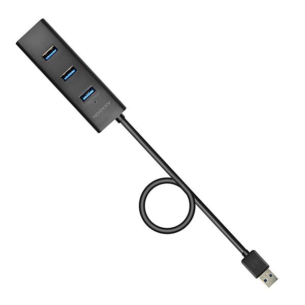 I/O HUB USB3.0 4PORT CHARGING/W/AC 1.2M HUE-S2BP AXAGON