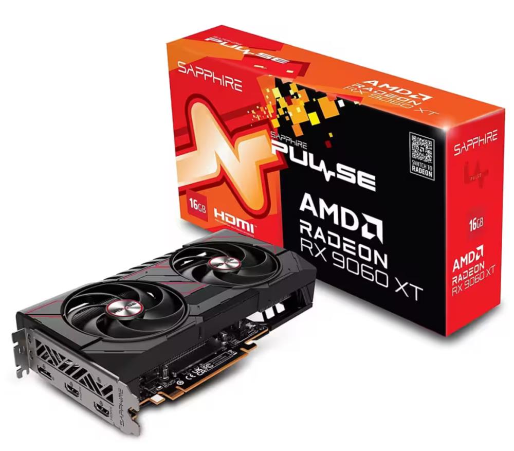 SAPPHIRE AMD Radeon RX 9060 XT 16 GB GDDR6