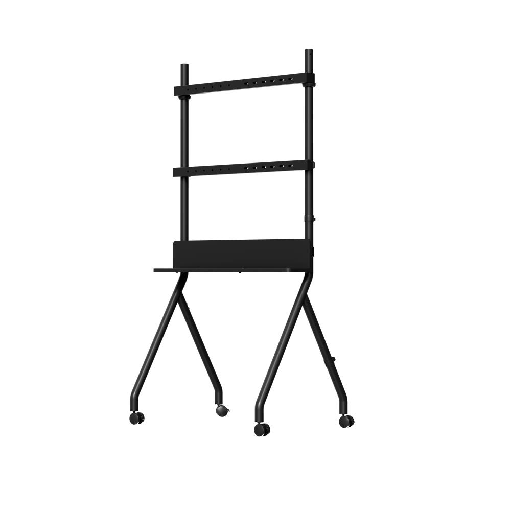 TV SET ACC FLOOR STAND 55-86"/BLACK TVS-86F-02 GEMBIRD