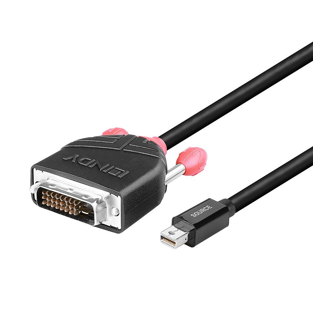 CABLE MINI DP TO DVI 3M/BLACK 41953 LINDY