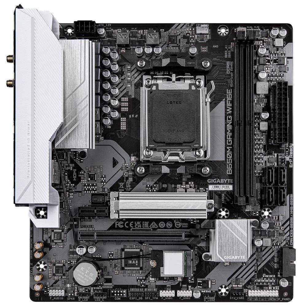 GIGABYTE AMD B650 SAM5 Micro-ATX