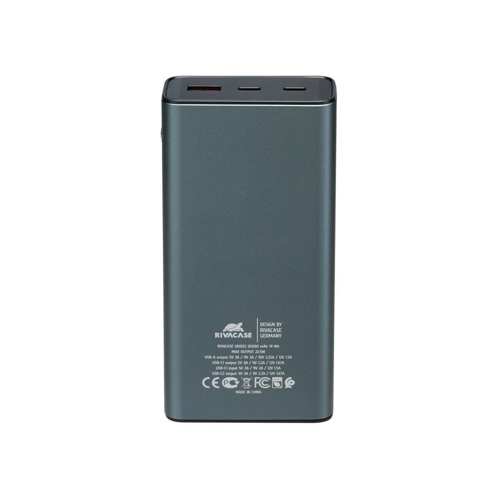 POWER BANK USB 20000MAH/VA1022 RIVACASE