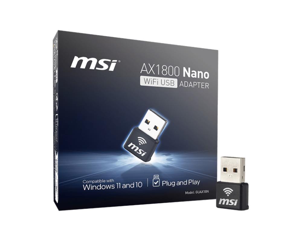 WRL ADAPTER 1800MBPS USB/GUAX18N MSI