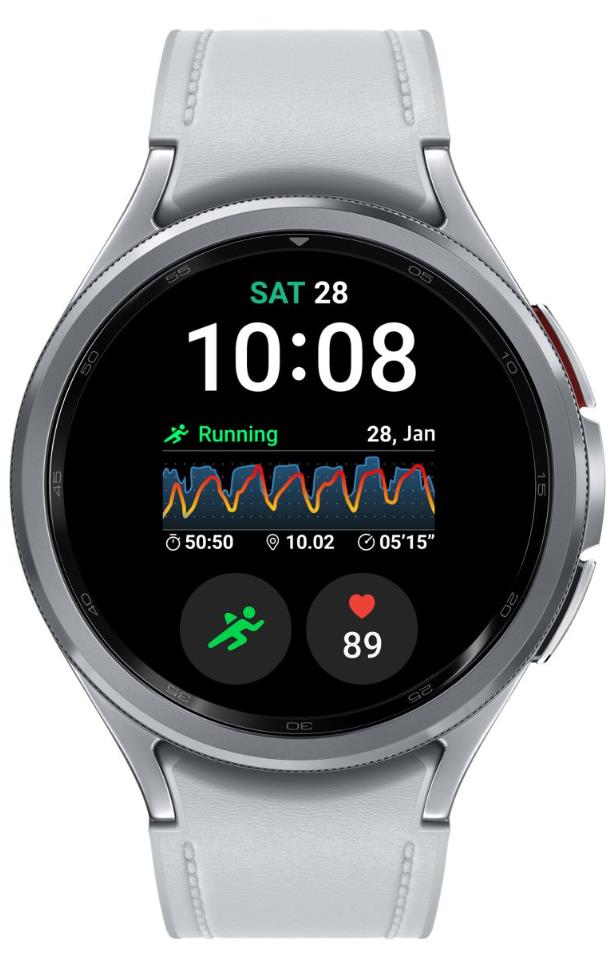 SMARTWATCH GALAXY WATCH6 CLAS./LTE 47MM SILV SM-R965 SAMSUNG