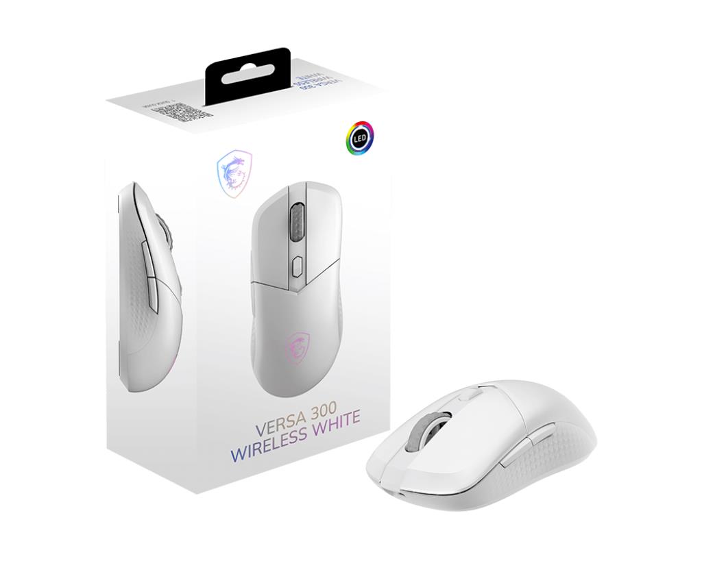 MOUSE USB OPTICAL WRL GAMING/VERSA 300 W WHITE MSI