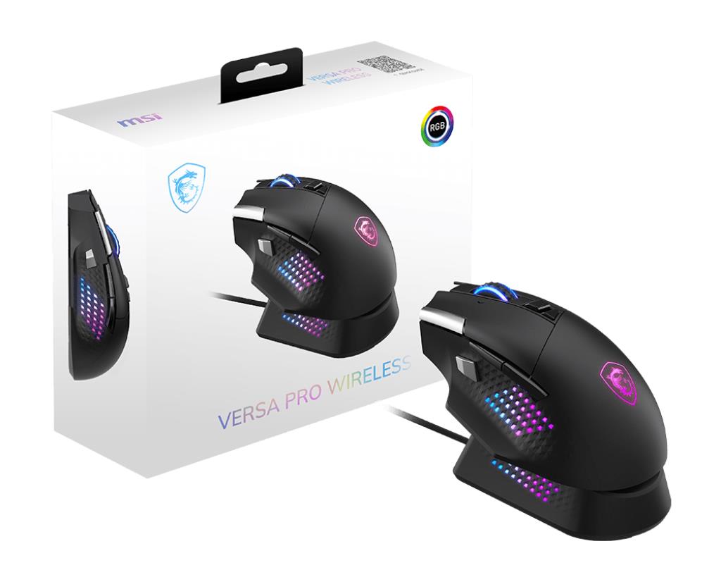 MOUSE USB OPTICAL WRL GAMING/VERSA PRO W+DOCK PRO MSI