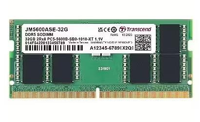NB MEMORY 32GB DDR5-5600 SO/JM5600ASE-32G TRANSCEND