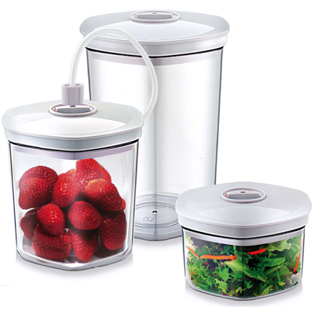 Caso Vacuum Canister Set 01260 3 canisters