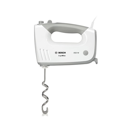 Bosch Mixer ErgoMixx MFQ36440 Hand Mixer 450 W Number of speeds 5 Turbo mode White