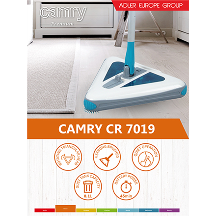 Camry Vacuum cleaner CR 7019 Cordless operating