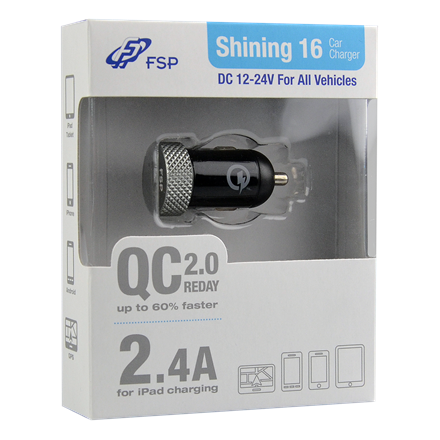 FSP Shining 16 QC 2.0 Car Charger Fortron