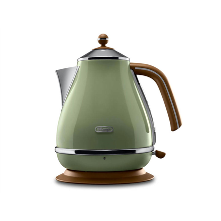 Delonghi KBOV 2001.GR Kettle Electric 2000 W 1.7 L 360° rotational base Green