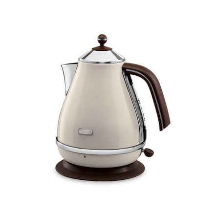 Delonghi KBOV 2001.BG Standard kettle 2000 W 1.7 L Stainless steel 360° rotational base Beige