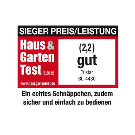 Tristar Blender BL-4430 Tabletop