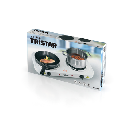 Tristar Free standing table hob KP-6245 Number of burners/cooking zones 2