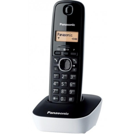 Panasonic Cordless KX-TG1611FXW Black/White