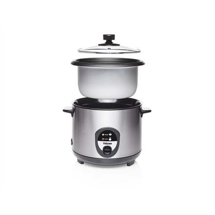 Tristar RK-6127 Rice cooker Black/Stainless steel