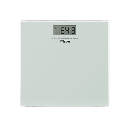 Tristar Bathroom scale WG-2419 Maximum weight (capacity) 150 kg