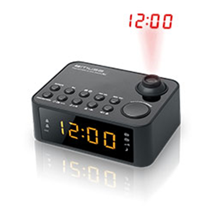 Muse Clock radio  M-178P Black