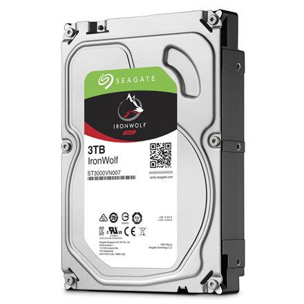 Seagate NAS HDD IronWolf 3TB ST3000VN007 5900 RPM