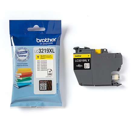 Brother Super High Yield Ink Cartridge LC3219XLBK Yellow