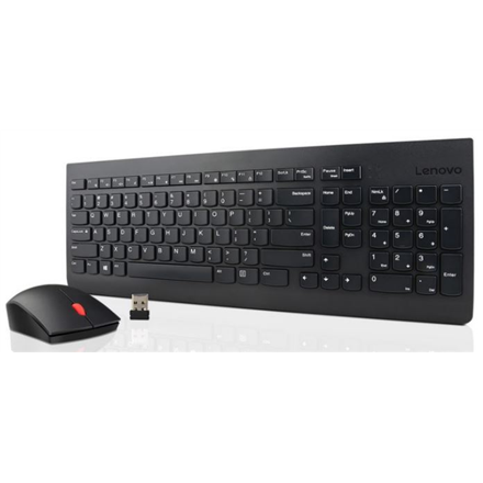 Lenovo Essential Wireless Keyboard and Mouse Combo - Russian Black