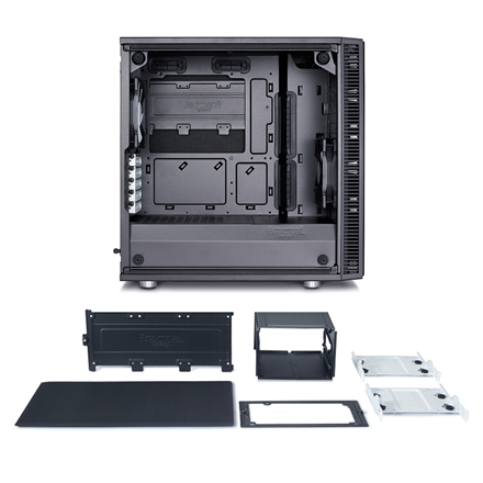 Fractal Design Define Mini C TG FD-CA-DEF-MINI-C-BK-TG Side window