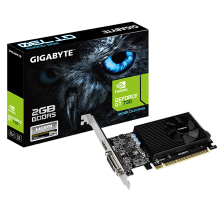 Gigabyte GV-N730D5-2GL 1.0 low profile NVIDIA