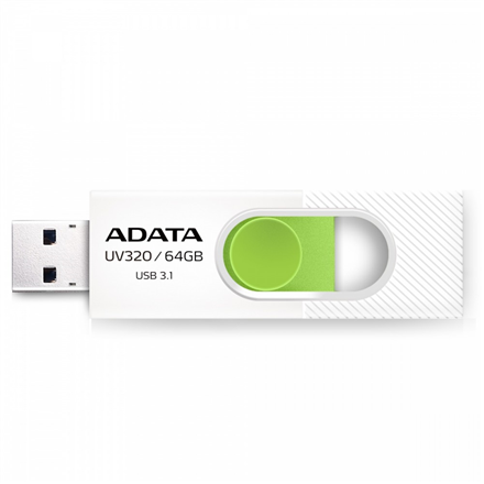 ADATA UV320 64 GB USB 3.1 White/Green