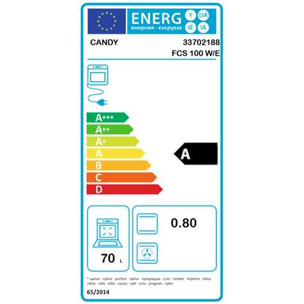 Candy Oven FCS100W Multifunction
