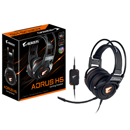 Gigabyte Gaming Headset  AORUS H5 3.5 mm