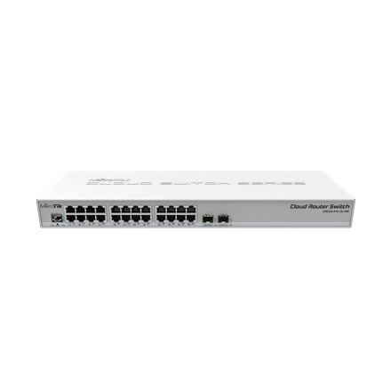 MikroTik Cloud Router Switch CRS326-24G-2S+RM Managed L3