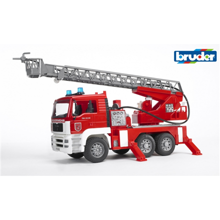 Bruder Fire Truck with lader and water Pump