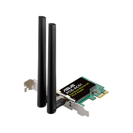 Asus Wireless-AC750 Dual-band PCI-E Adapter PCE-AC51