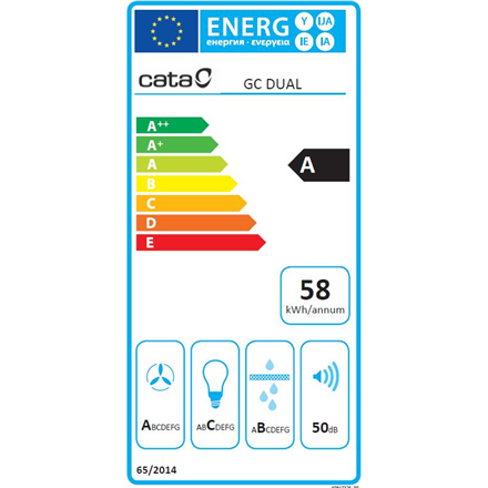 CATA Hood GC DUAL A 75 XGBK Canopy