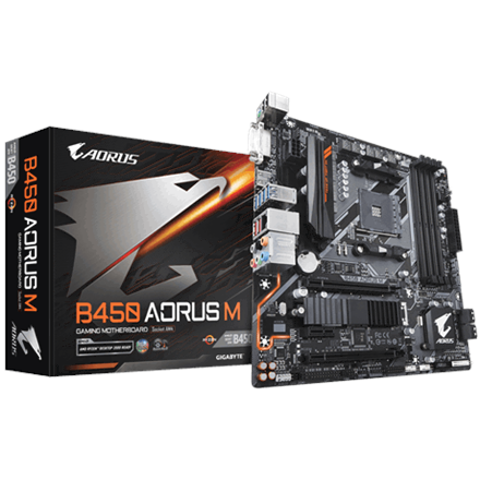 Gigabyte B450 AORUS M 1.0 Processor family AMD