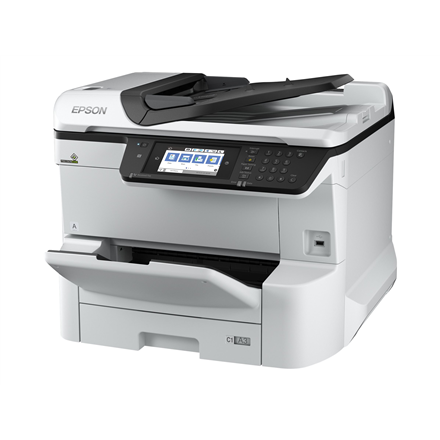 Multifunctional printer | WF-C8690DWF | Inkjet | Colour | All-in-One | A4 | Wi-Fi | Grey/Black