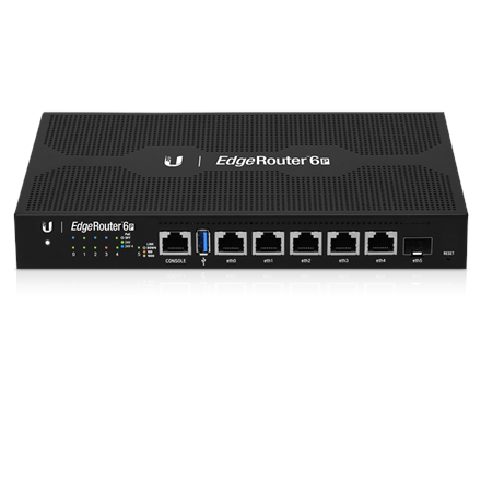 Ubiquiti EdgeRouter 6P Ethernet (RJ-45) ports