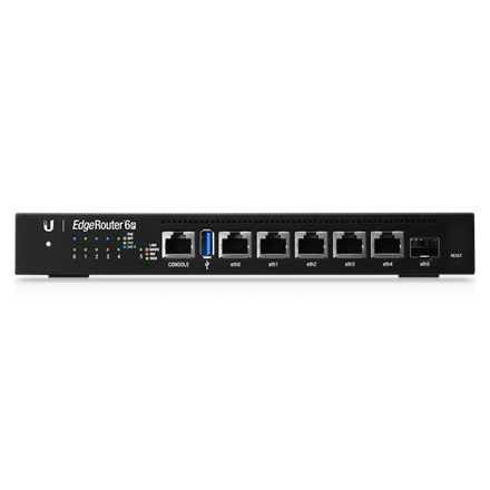 Ubiquiti EdgeRouter 6P Ethernet (RJ-45) ports