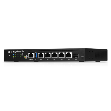 Ubiquiti EdgeRouter 6P Ethernet (RJ-45) ports