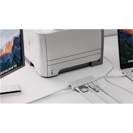 Goobay USB-C Premium Multiport-Dock 76788 Silver