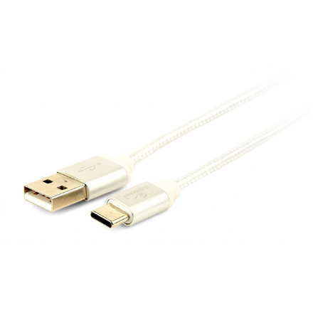 Gembird USB Type-C cable with braid and metal connectors
