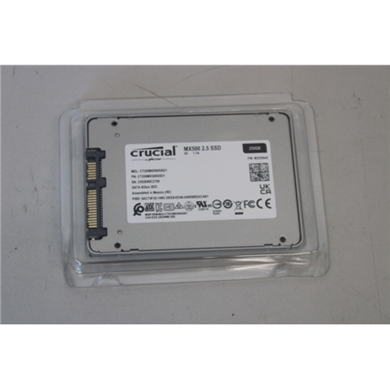 SALE OUT. Crucial MX500 SSD 250GB 2.5" Crucial MX500 DAMAGED PACKAGING