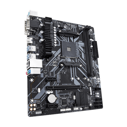 Gigabyte B450M S2H Processor family AMD
