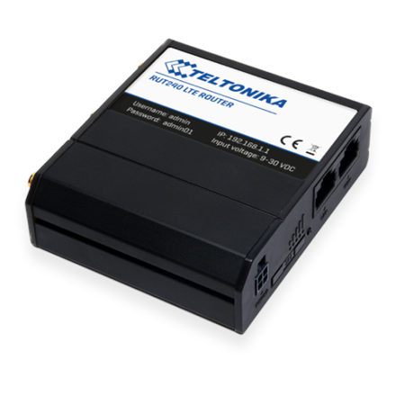 Teltonika Industrial Router 4G LTE mini-SIM RUT240 802.11n